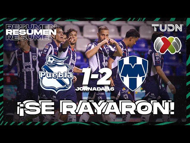 HIGHLIGHTS | Puebla 1-2 Monterrey | Liga Mx -AP2024 - J16 | TUDN