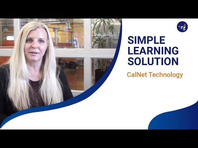 Simple Learning Solution: CalNet Technology