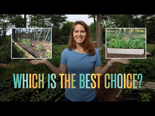 Pros & Cons of Wood vs Metal Raised Beds