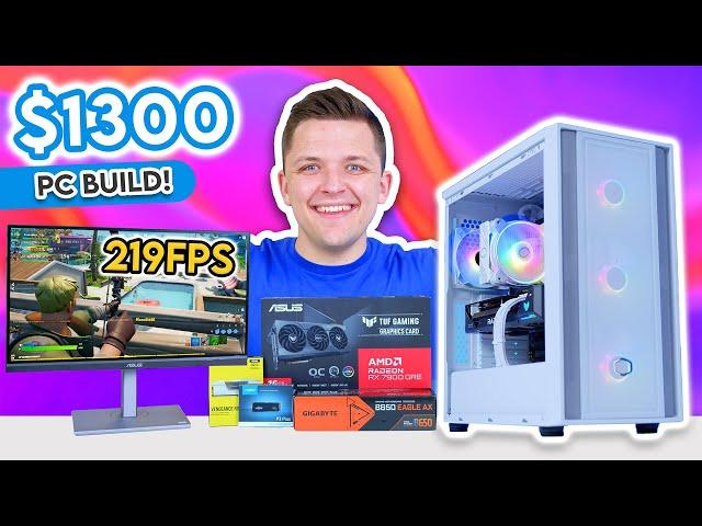 Awesome $1300 Gaming PC Build 2024!  [ft. RX 7900 GRE w/ 1440p Benchmarks]