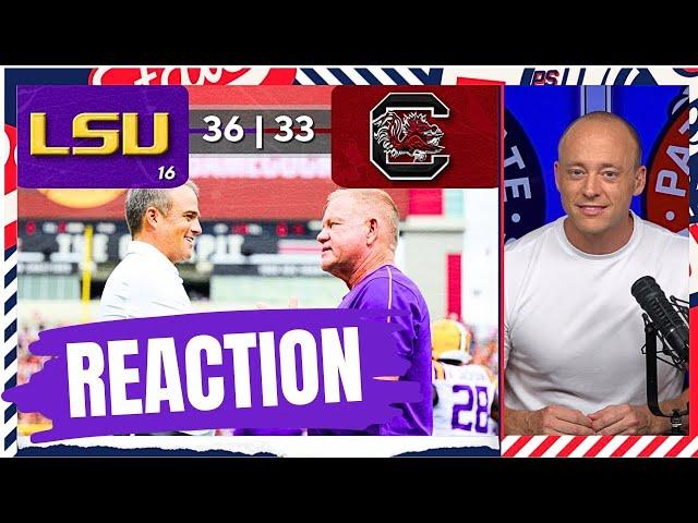 LSU STUNS South Carolina - Josh Pate Rapid Reaction