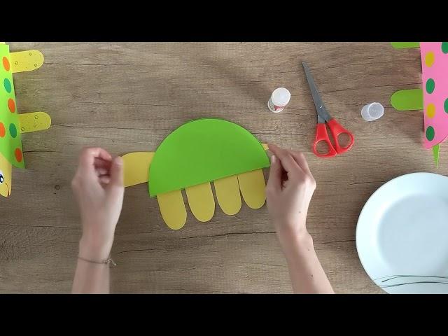 Cute paper turtle craft - you will be done in 5 minutes!