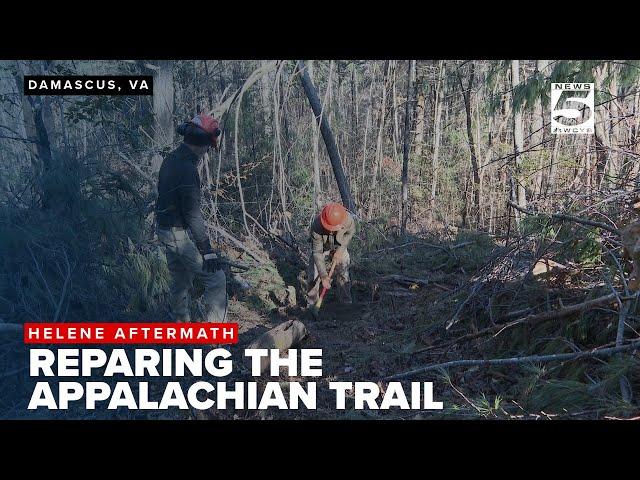 'The People's Path': Repairing the Appalachian Trail after Helene's destruction