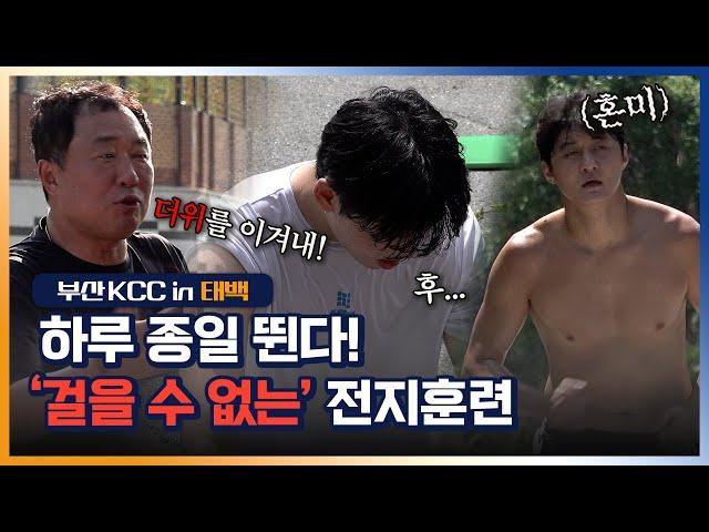 농구가 이렇게 힘든 건가요?ㅣ부산 KCC 걷지 말고 뛰어라!ㅣ태백 전지훈련