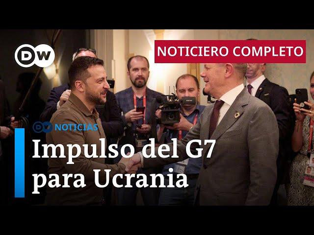 DW Noticias del 20 de mayo: Impulso militar del G7 a Ucrania [Noticiero completo]