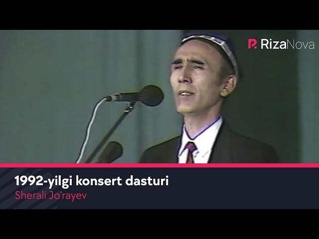 Sherali Jo'rayev - 1992-yilgi konsert dasturi