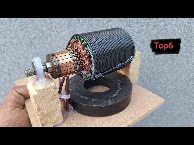 Top6, Free Energy Big Generator Using Car Self Router