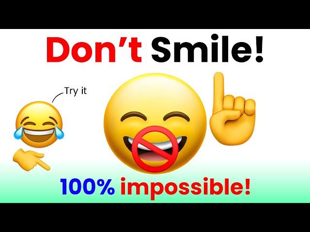 Don't Smile While Watching This Video  (IMPOSSIBLE!)