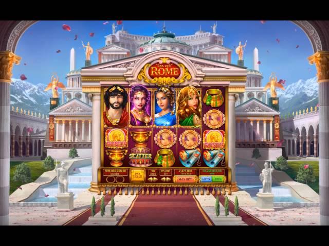 Rome Slot Game — Demo Reel