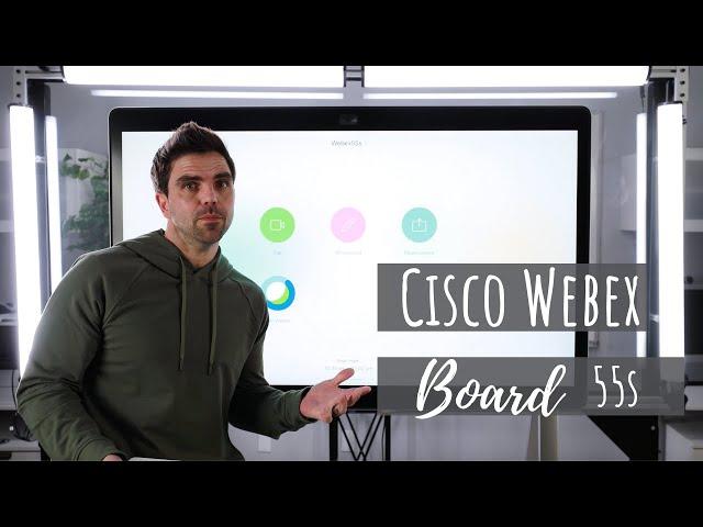 What is the Cisco Webex Board 55s and How to Use it!?