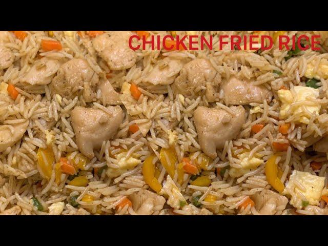 HOW TO MAKE CHICKEN FRIED RICE |QUICK & EASY CHICKEN FRIED RICE RECIPE |TASTY CHICKEN FRIED RICE 