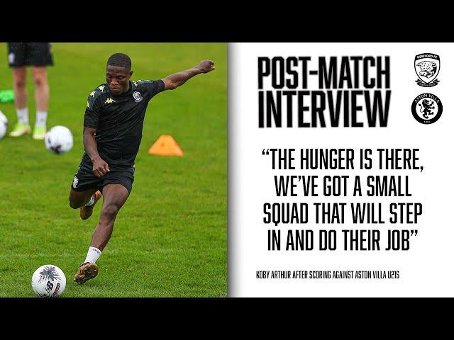 INTERVIEW | Goal Scorer, Koby Arthur After Villa Draw