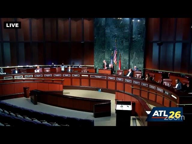 #Atlanta City Council FEC Committee meeting: February 26, 2025 #atlpol