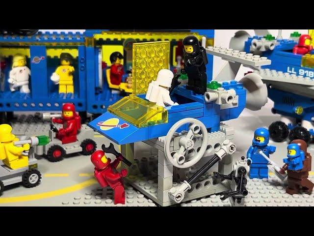 LEGO Space Classic: 918 Space Transport Shipyard MOC