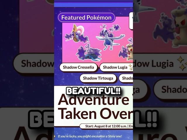 AUGUST SHADOW POKÉMON! #pokemongopvp #pokemongoshiny #pokemongoevents #pokemongoraids #pokemongoraid