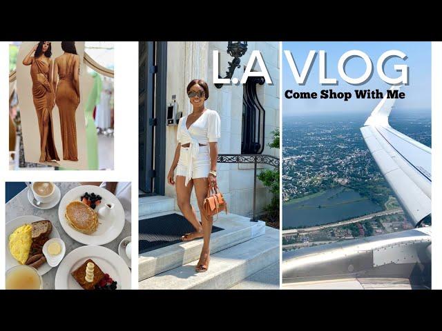 Vlog | Come with me at LA Fashion District, Boutique