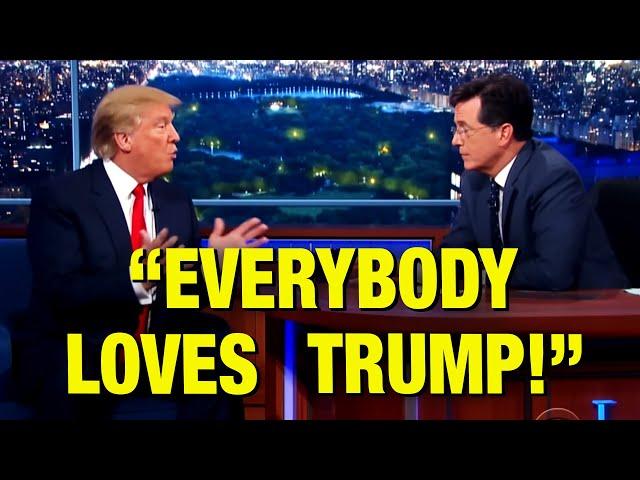 Stephen Colbert & His Audience Used To LOVE Trump! w/ Drea de Matteo