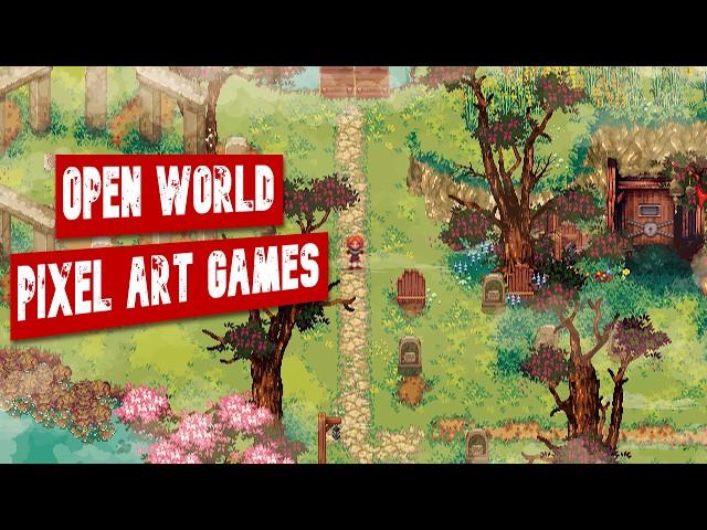 Top 20 Open World Games With Pixel Graphic For PC