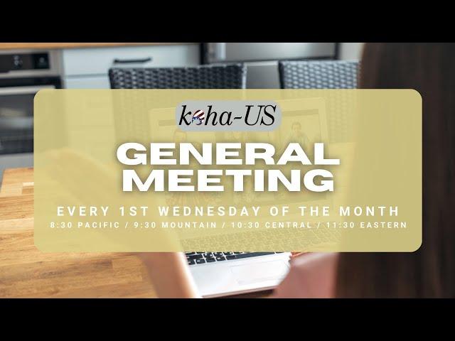 koha-US December 2024 General Meeting
