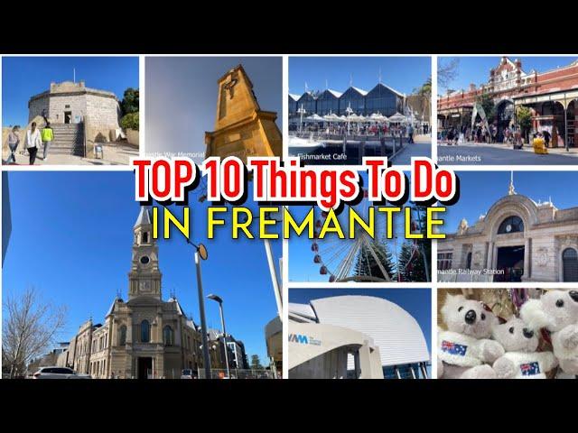 Top 10 Things To Do In Fremantle Perth | Travel Guide |Australia 