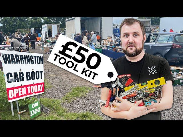 Can I Source The Ultimate DIY Tool Kit FOR JUST £50 From This Car Boot Sale?