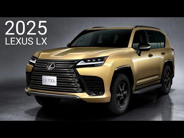 New 2025 LEXUS LX 700h officially revealed: A New Era of Luxury Performance & Off-Road Capabilities