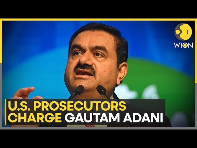 Gautam Adani Charged By US Over Alleged $250 Million Bribe Plot | Latest News | WION