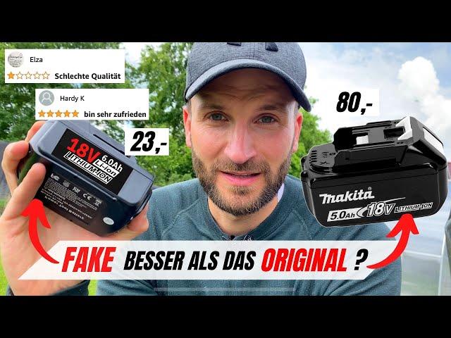  Wie GUT sind FAKE Akkus im Vergleich zum MAKITA ORIGINAL? Günstige Akkus im Test