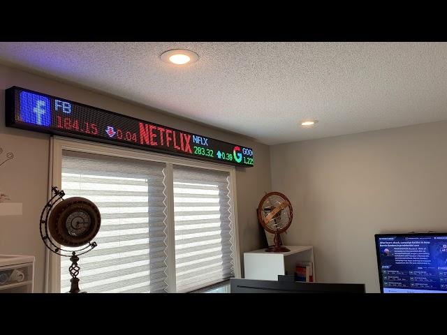 Home Office Stock ticker