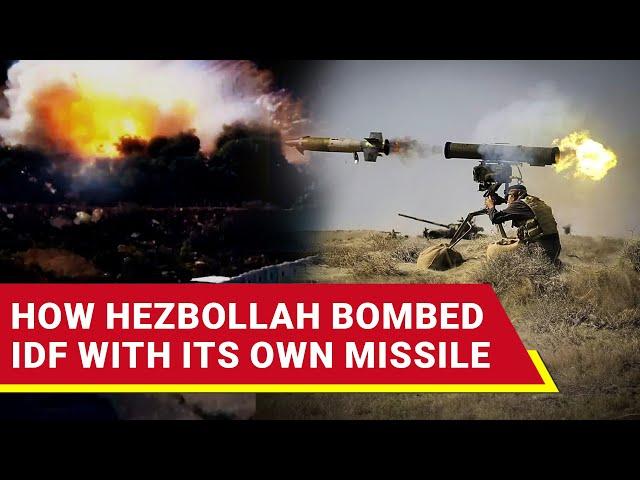 How Hezbollah Used Israeli Almas Missile To Blow Up IDF Tanks, Ambush Troops In Lebanon | Watch