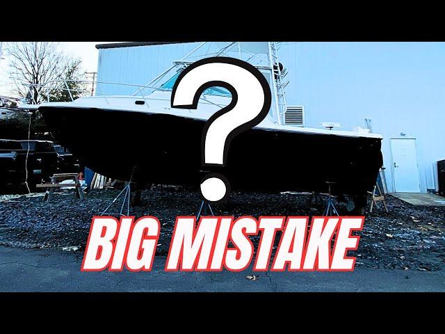 What Have I Done... | 2000 Pursuit 3400 Boat Restoration | Wet and Rotten Hull Repair and Paint Job