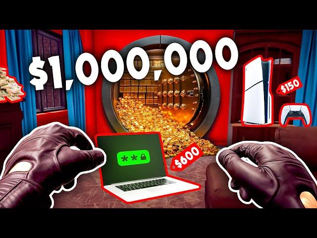 I Became a THIEF And Stole $1 MILLION DOLLARS Worth Of Items