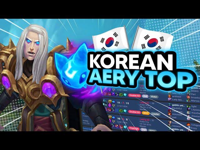 KOREAN AERY TOP IS THE NEW META