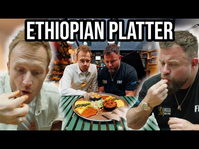 We Review A CRAZY Ethiopian Platter At House Of Habesha In Sheffield!