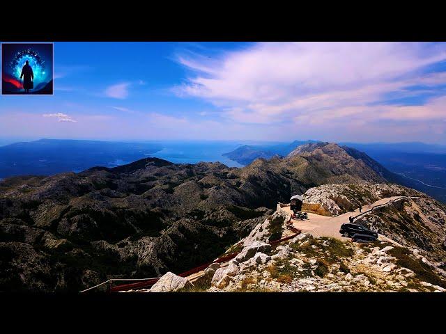 Croatia. Breathtaking Biokovo mountain, walking Saint George peak 1762 meters 4K