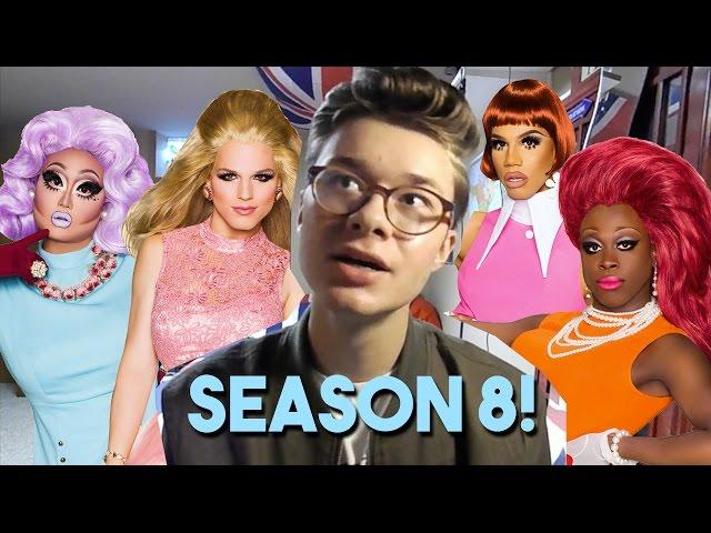 GET EDUCATED // RPDR S8 CAST REVIEW!