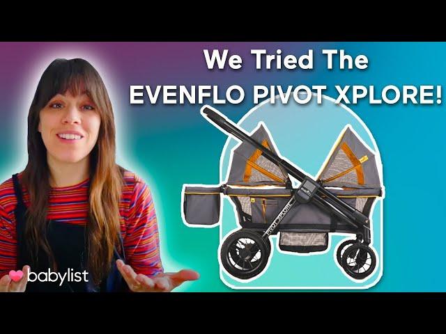 Evenflo Pivot Xplore All-Terrain Stroller Wagon Review - Babylist