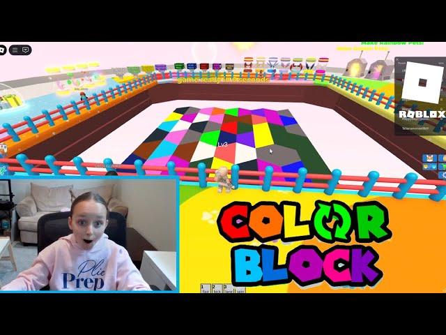  I Tried Color Block for the FIRST Time… and Chaos Happened  | Roblox Challenge