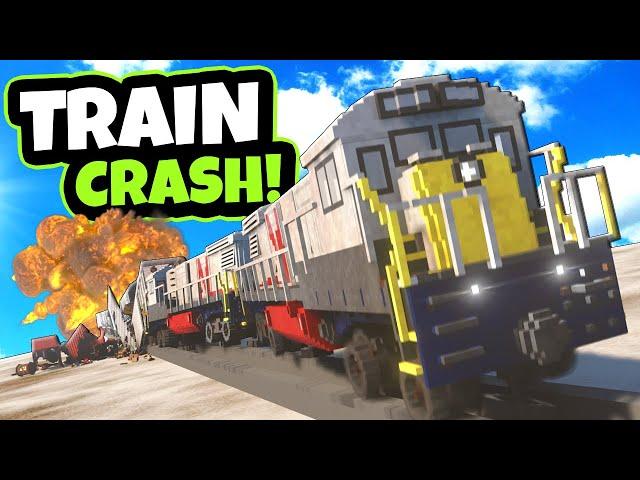 We Crashed a Train with a Lightsaber in Teardown Mods Multiplayer!