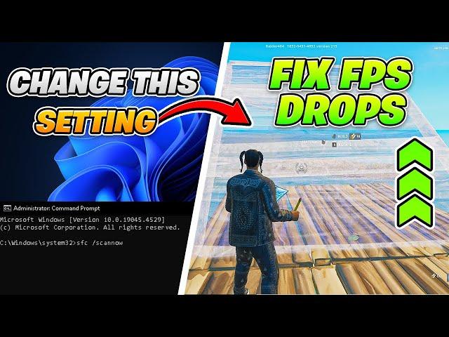 How To FIX FPS DROPS & BOOST FPS in Fortnite Chapter 2 Remix ️️