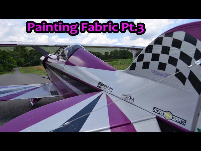 Final Painting Episode of the EMHW 2.43m 47% Pitts Special, Muti-Color Patterns, Tips & Tricks