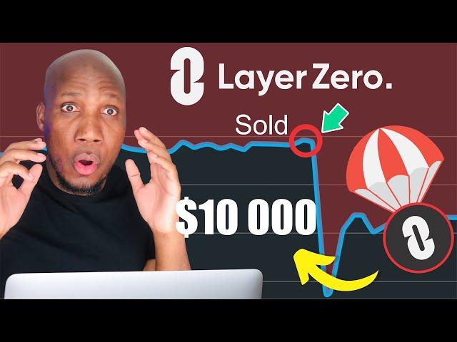 How much I made on LayerZero airdrop How to claim and sell your Layerzero airdrop