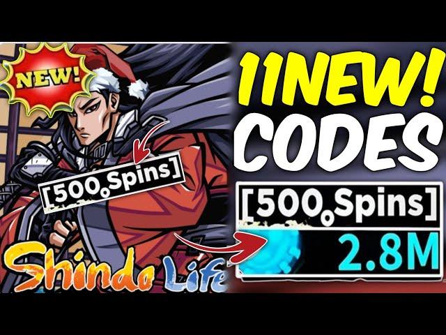 ️NEW!! CODES ️ALL WORKING CODES FOR SHINDO LIFE IN 2024 || SHINDO LIFE CODES DECEMBER 2024