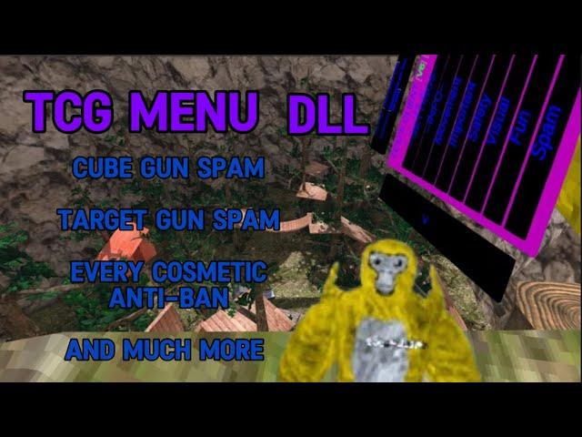 GORILLA TAG COPY MENU DLL (op stuff, every cosmetic ￼) |TCG MENU