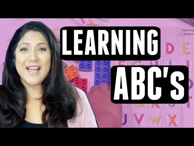 How to Teach Toddler's ABC Letters - Alphabet Activities