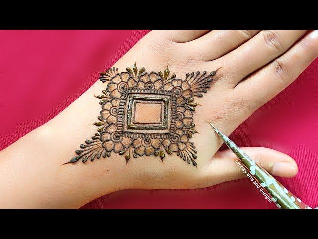 New stylish mehndi design | Back hand mehndi design | easy mehndi design | mehndi design | mehndi.