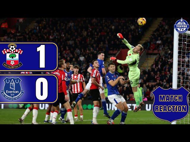 SOUTHAMPTON 1-0 EVERTON | MATCH REACTION