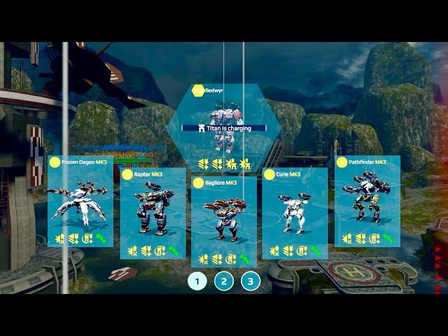 War Robots: Will the NERF destroy them? | Curie, Pathfinder, Bersaglier & Bedwyr Gameplay