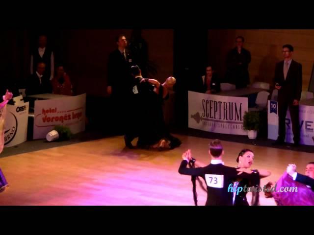 Fabio D'Angelo - Amy Ward, Brno Open 2012, rising stars standard, 2. round - waltz