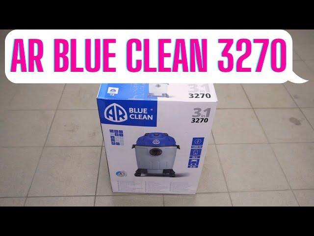 AR Blue Clean 3270 (wet and dry vacuum cleaner) test